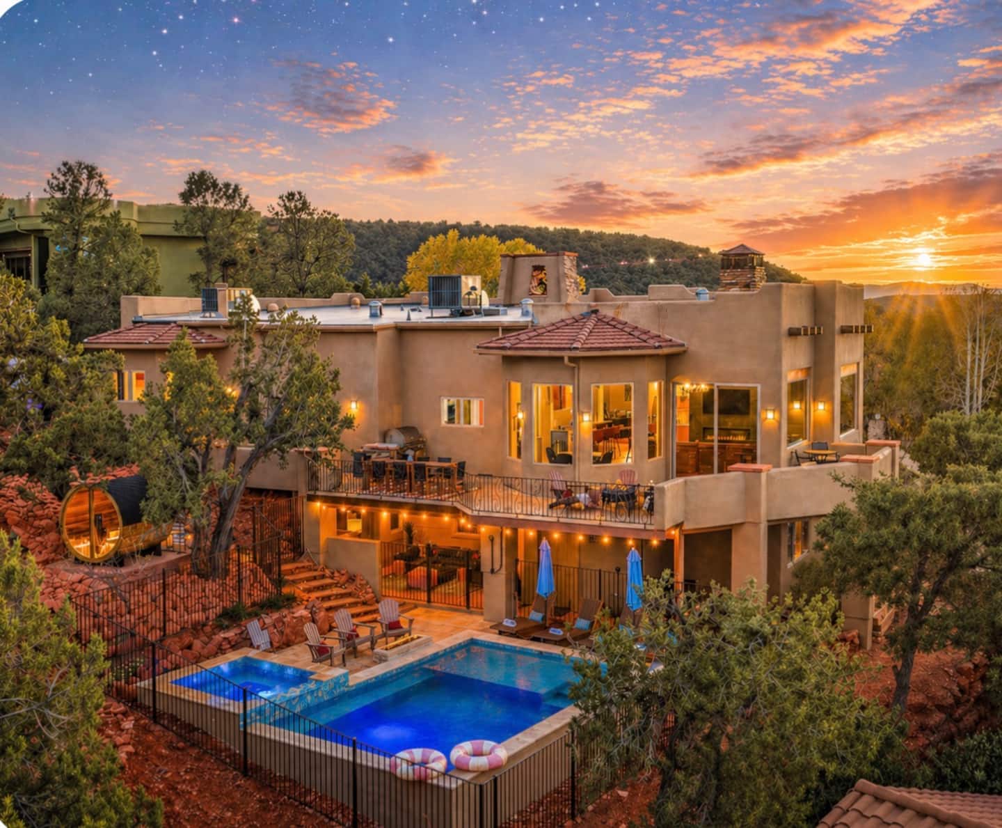 Vortex/Red Rock View/Sauna/Pool/ HotTub/Dome/Games
