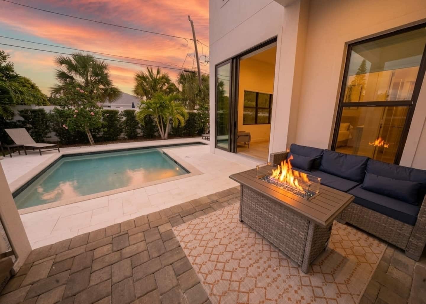 Heated Pool • Tropical Backyard Oasis • Near Beach photo 2