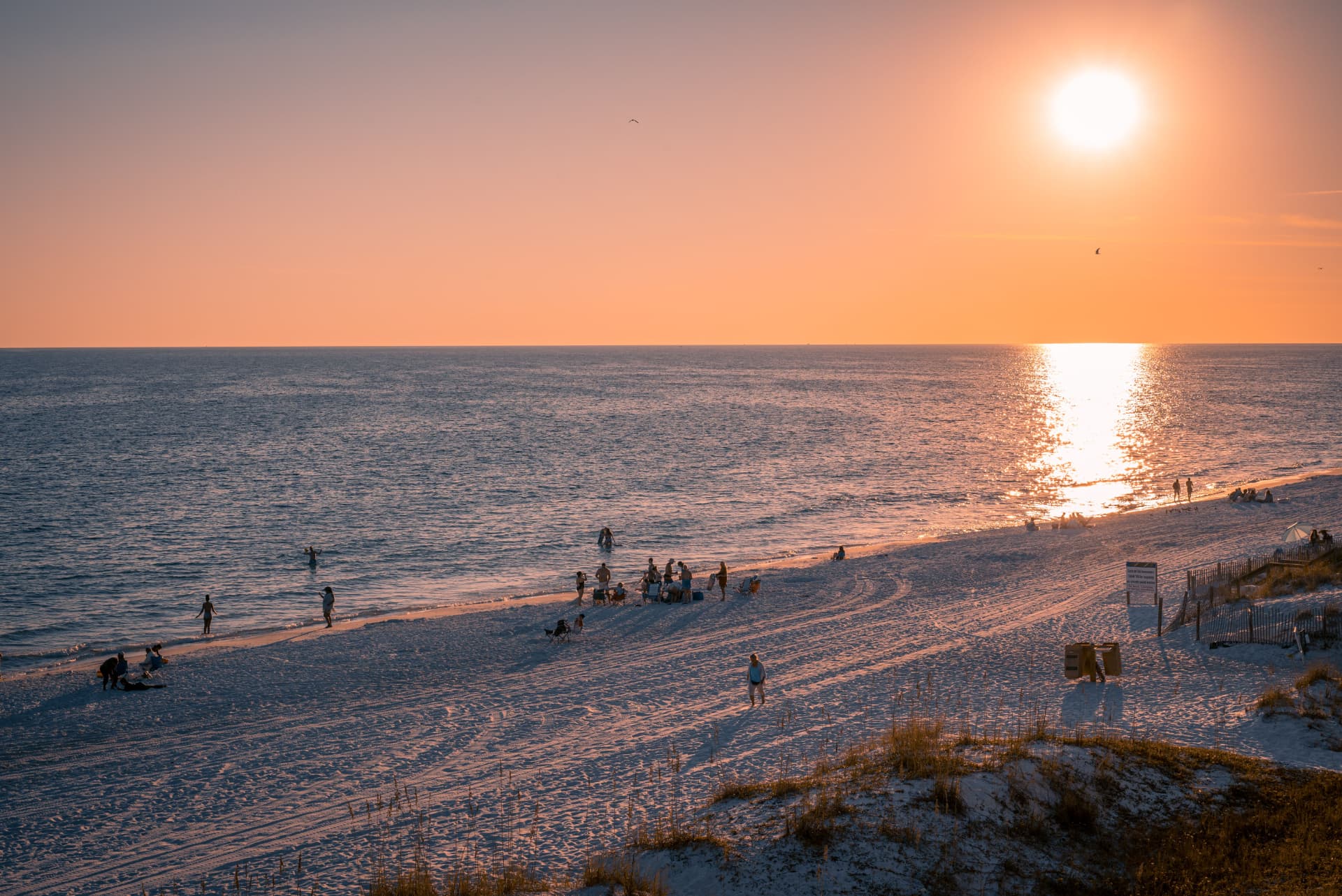Evening in Emerald Coast, Florida
